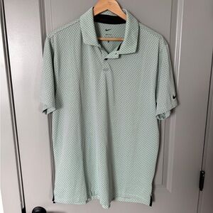 Nike Men's Light Green Polo Shirt